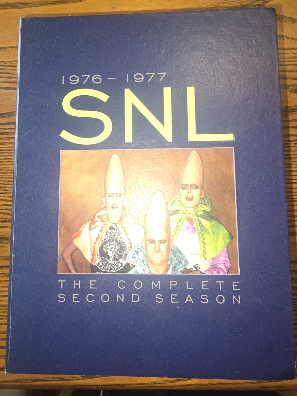 SNL 1976-1977 The Complete Second Season - Navy Blue Collector Cover